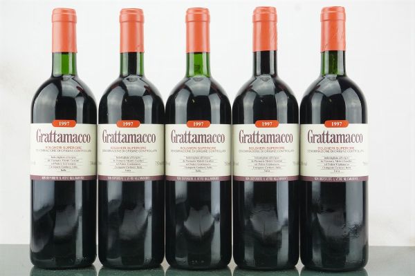 Grattamacco Podere Grattamacco 1997  - Asta LA RAFFINATEZZA DELLA COMPLESSITA' - Vini Pregiati e da Collezione - Associazione Nazionale - Case d'Asta italiane