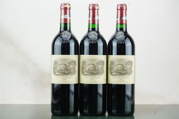 Château Lafite Rothschild 2000  - Asta LA RAFFINATEZZA DELLA COMPLESSITA' - Vini Pregiati e da Collezione - Associazione Nazionale - Case d'Asta italiane