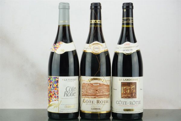 Selezione Côte-Rôtie E. Guigal 1998  - Asta LA RAFFINATEZZA DELLA COMPLESSITA' - Vini Pregiati e da Collezione - Associazione Nazionale - Case d'Asta italiane