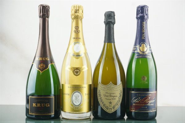 Selezione Champagne 2008  - Asta LA RAFFINATEZZA DELLA COMPLESSITA' - Vini Pregiati e da Collezione - Associazione Nazionale - Case d'Asta italiane