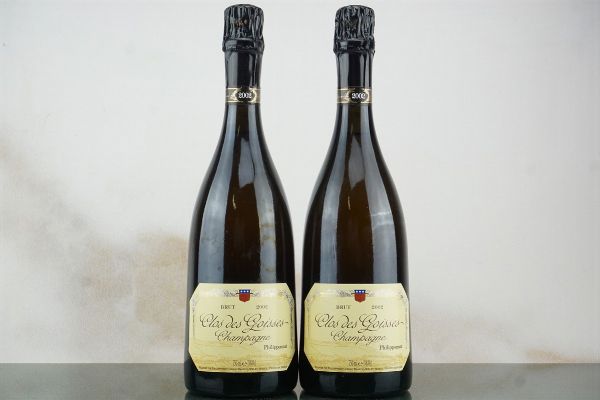 Clos des Goisses Philipponat 2002  - Asta LA RAFFINATEZZA DELLA COMPLESSITA' - Vini Pregiati e da Collezione - Associazione Nazionale - Case d'Asta italiane