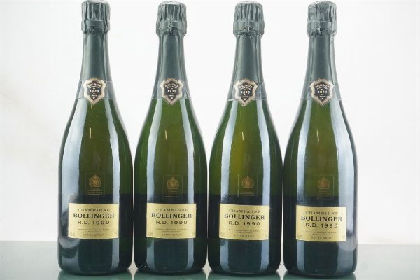 Bollinger R.D. 1990  - Asta LA RAFFINATEZZA DELLA COMPLESSITA' - Vini Pregiati e da Collezione - Associazione Nazionale - Case d'Asta italiane