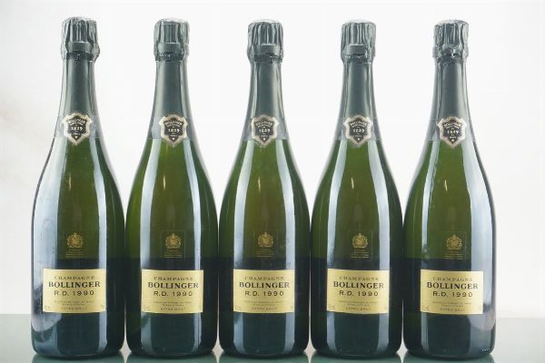 Bollinger R.D. 1990  - Asta LA RAFFINATEZZA DELLA COMPLESSITA' - Vini Pregiati e da Collezione - Associazione Nazionale - Case d'Asta italiane