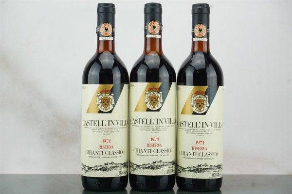 Chianti Classico Riserva Castell’in Villa 1971  - Asta LA RAFFINATEZZA DELLA COMPLESSITA' - Vini Pregiati e da Collezione - Associazione Nazionale - Case d'Asta italiane