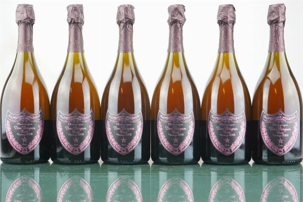 Dom Pérignon Rosé 2008  - Asta LA RAFFINATEZZA DELLA COMPLESSITA' - Vini Pregiati e da Collezione - Associazione Nazionale - Case d'Asta italiane