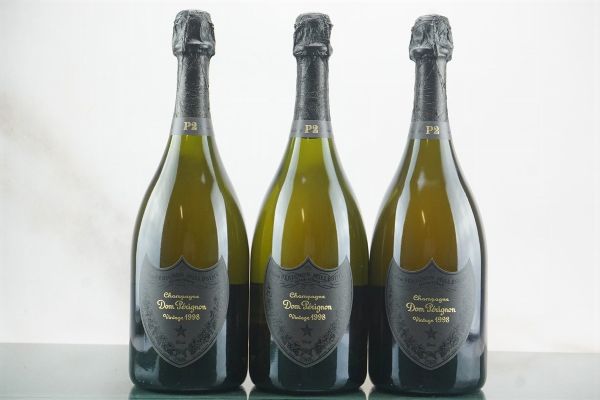 Dom Pérignon P2 1998  - Asta LA RAFFINATEZZA DELLA COMPLESSITA' - Vini Pregiati e da Collezione - Associazione Nazionale - Case d'Asta italiane