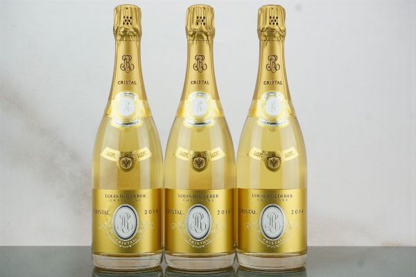 Cristal Louis Roederer 2014  - Asta LA RAFFINATEZZA DELLA COMPLESSITA' - Vini Pregiati e da Collezione - Associazione Nazionale - Case d'Asta italiane