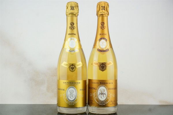 Cristal Louis Roederer  - Asta LA RAFFINATEZZA DELLA COMPLESSITA' - Vini Pregiati e da Collezione - Associazione Nazionale - Case d'Asta italiane