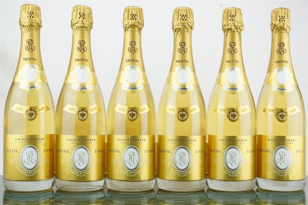 Cristal Louis Roederer 2008  - Asta LA RAFFINATEZZA DELLA COMPLESSITA' - Vini Pregiati e da Collezione - Associazione Nazionale - Case d'Asta italiane