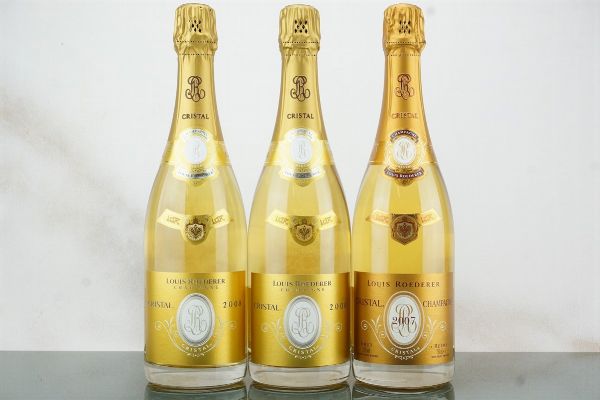 Cristal Louis Roederer  - Asta LA RAFFINATEZZA DELLA COMPLESSITA' - Vini Pregiati e da Collezione - Associazione Nazionale - Case d'Asta italiane