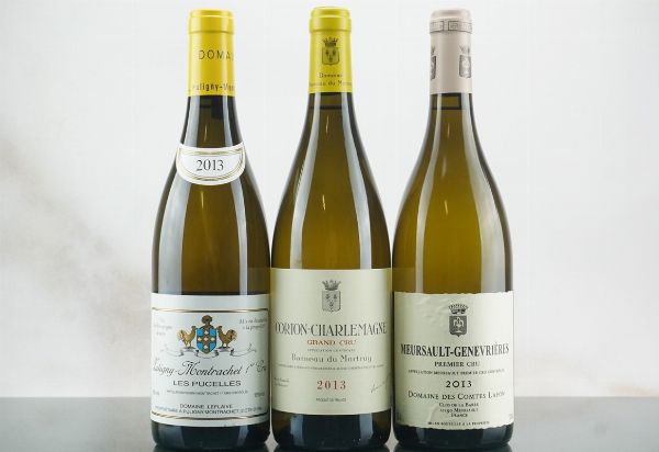 Selezione Bourgogne Blanc 2013  - Asta LA RAFFINATEZZA DELLA COMPLESSITA' - Vini Pregiati e da Collezione - Associazione Nazionale - Case d'Asta italiane