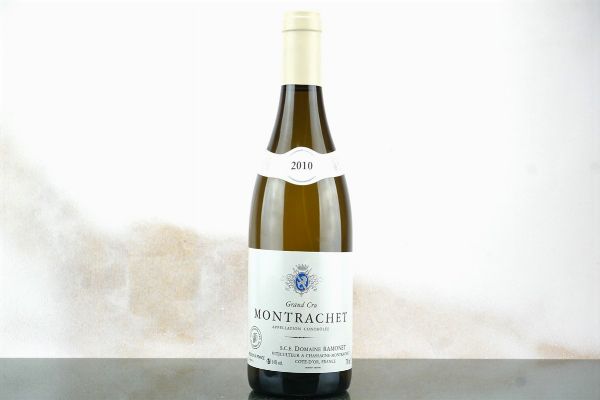 Montrachet Domaine Ramonet 2010  - Asta LA RAFFINATEZZA DELLA COMPLESSITA' - Vini Pregiati e da Collezione - Associazione Nazionale - Case d'Asta italiane