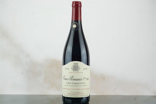 Vosne-Romanée Cros Parantoux Domaine Emmanuel Rouget 2018  - Asta LA RAFFINATEZZA DELLA COMPLESSITA' - Vini Pregiati e da Collezione - Associazione Nazionale - Case d'Asta italiane