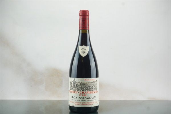 Gevrey-Chambertin Clos Saint Jacques Domaine Armand Rousseau 2002  - Asta LA RAFFINATEZZA DELLA COMPLESSITA' - Vini Pregiati e da Collezione - Associazione Nazionale - Case d'Asta italiane