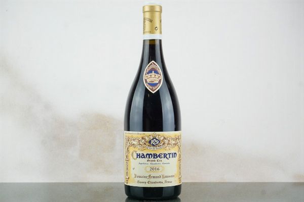 Chambertin Domaine Armand Rousseau 2016  - Asta LA RAFFINATEZZA DELLA COMPLESSITA' - Vini Pregiati e da Collezione - Associazione Nazionale - Case d'Asta italiane