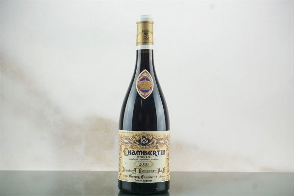 Chambertin Domaine Armand Rousseau 2010  - Asta LA RAFFINATEZZA DELLA COMPLESSITA' - Vini Pregiati e da Collezione - Associazione Nazionale - Case d'Asta italiane