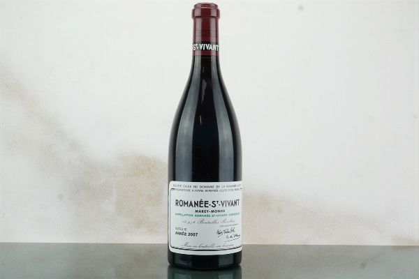 Romanée Saint-Vivant Marey-Monge Domaine de la Romanée Conti 2007  - Asta LA RAFFINATEZZA DELLA COMPLESSITA' - Vini Pregiati e da Collezione - Associazione Nazionale - Case d'Asta italiane