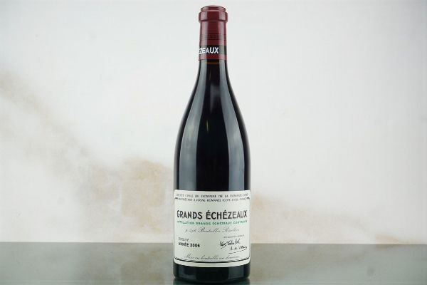 Grands Échézeaux Domaine de la Romanée Conti 2006  - Asta LA RAFFINATEZZA DELLA COMPLESSITA' - Vini Pregiati e da Collezione - Associazione Nazionale - Case d'Asta italiane