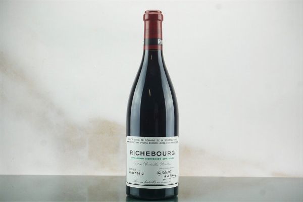 Richebourg Domaine de la Romanée Conti 2012  - Asta LA RAFFINATEZZA DELLA COMPLESSITA' - Vini Pregiati e da Collezione - Associazione Nazionale - Case d'Asta italiane