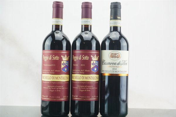 Selezione Brunello di Montalcino 2010  - Asta LA RAFFINATEZZA DELLA COMPLESSITA' - Vini Pregiati e da Collezione - Associazione Nazionale - Case d'Asta italiane