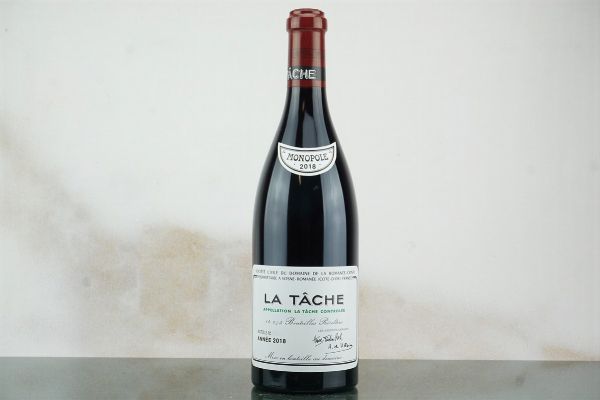 La Tâche Domaine de la Romanée Conti 2018  - Asta LA RAFFINATEZZA DELLA COMPLESSITA' - Vini Pregiati e da Collezione - Associazione Nazionale - Case d'Asta italiane