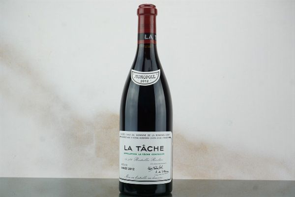 La Tâche Domaine de la Romanée Conti 2012  - Asta LA RAFFINATEZZA DELLA COMPLESSITA' - Vini Pregiati e da Collezione - Associazione Nazionale - Case d'Asta italiane