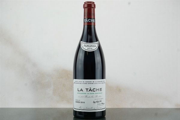 La Tâche Domaine de la Romanée Conti 2010  - Asta LA RAFFINATEZZA DELLA COMPLESSITA' - Vini Pregiati e da Collezione - Associazione Nazionale - Case d'Asta italiane