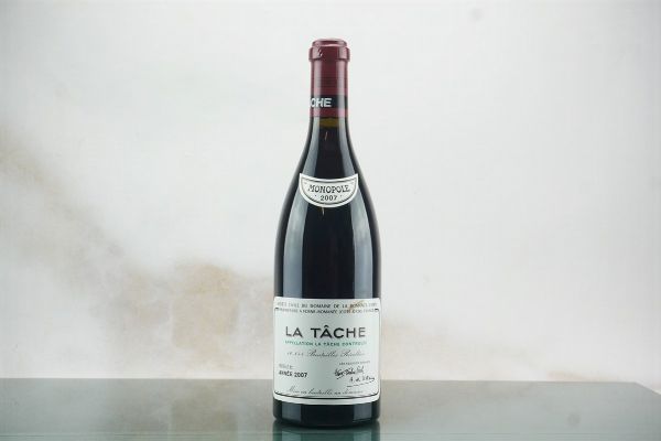 La Tâche Domaine de la Romanée Conti 2007  - Asta LA RAFFINATEZZA DELLA COMPLESSITA' - Vini Pregiati e da Collezione - Associazione Nazionale - Case d'Asta italiane