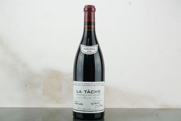 La Tâche Domaine de la Romanée Conti 2005  - Asta LA RAFFINATEZZA DELLA COMPLESSITA' - Vini Pregiati e da Collezione - Associazione Nazionale - Case d'Asta italiane