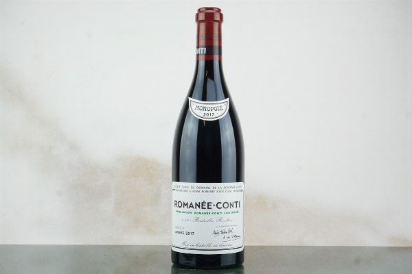 Romanée Conti Domaine de la Romanée Conti 2017  - Asta LA RAFFINATEZZA DELLA COMPLESSITA' - Vini Pregiati e da Collezione - Associazione Nazionale - Case d'Asta italiane