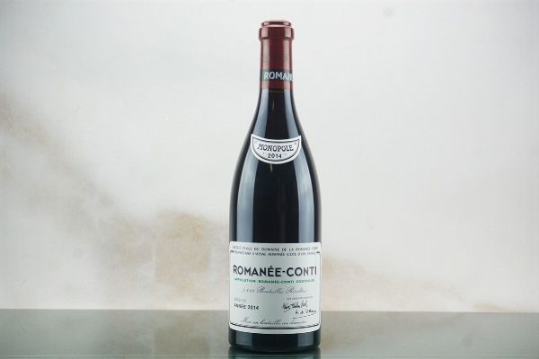 Romanée Conti Domaine de la Romanée Conti 2014  - Asta LA RAFFINATEZZA DELLA COMPLESSITA' - Vini Pregiati e da Collezione - Associazione Nazionale - Case d'Asta italiane