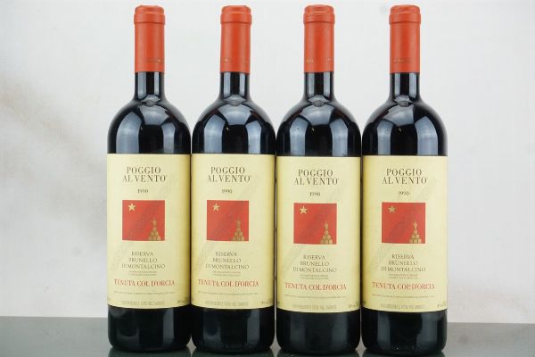 Brunello di Montalcino Poggio al Vento Riserva Tenuta Col d'Orcia 1990  - Asta LA RAFFINATEZZA DELLA COMPLESSITA' - Vini Pregiati e da Collezione - Associazione Nazionale - Case d'Asta italiane