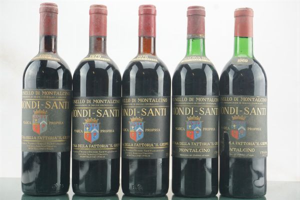 Brunello di Montalcino Biondi Santi  - Asta LA RAFFINATEZZA DELLA COMPLESSITA' - Vini Pregiati e da Collezione - Associazione Nazionale - Case d'Asta italiane