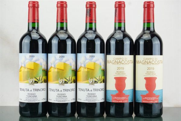 Selezione Tenuta di Trinoro 2019  - Asta LA RAFFINATEZZA DELLA COMPLESSITA' - Vini Pregiati e da Collezione - Associazione Nazionale - Case d'Asta italiane