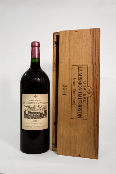 Château La Mission Haut-Brion 2001  - Asta PANDOLFINI PER AMICI DI URI - ASTA BENEFICA PER SOSTENERE LA RICERCA SCIENTIFICA UROLOGICA - Associazione Nazionale - Case d'Asta italiane