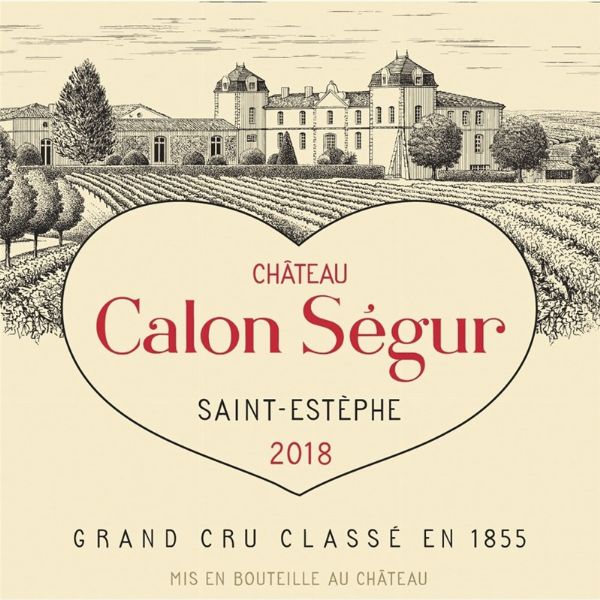 Château Calon Ségur 2018  - Asta PANDOLFINI PER AMICI DI URI - ASTA BENEFICA PER SOSTENERE LA RICERCA SCIENTIFICA UROLOGICA - Associazione Nazionale - Case d'Asta italiane