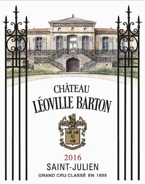 Château Léoville Barton 2016  - Asta PANDOLFINI PER AMICI DI URI - ASTA BENEFICA PER SOSTENERE LA RICERCA SCIENTIFICA UROLOGICA - Associazione Nazionale - Case d'Asta italiane