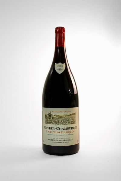 Gevrey-Chambertin Clos Saint Jacques Domaine Armand Rousseau 2018  - Asta PANDOLFINI PER AMICI DI URI - ASTA BENEFICA PER SOSTENERE LA RICERCA SCIENTIFICA UROLOGICA - Associazione Nazionale - Case d'Asta italiane