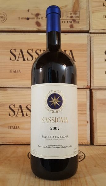 Sassicaia Tenuta San Guido 2007  - Asta PANDOLFINI PER AMICI DI URI - ASTA BENEFICA PER SOSTENERE LA RICERCA SCIENTIFICA UROLOGICA - Associazione Nazionale - Case d'Asta italiane