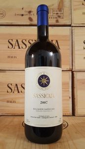 Sassicaia Tenuta San Guido 2007  - Asta PANDOLFINI PER AMICI DI URI - ASTA BENEFICA PER SOSTENERE LA RICERCA SCIENTIFICA UROLOGICA - Associazione Nazionale - Case d'Asta italiane