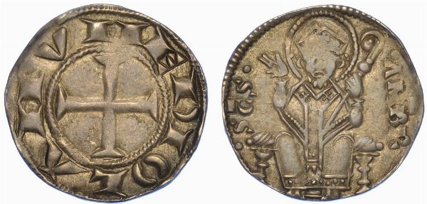 MILANO. ETA' COMUNALE, MET XIII-INIZIO XIV SECOLO. Ambrosino dargento (II tipo).  - Asta Numismatica - Associazione Nazionale - Case d'Asta italiane