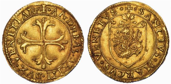 VENEZIA. ANDREA GRITTI, 1523-1532. Scudo d'oro.  - Asta Numismatica - Associazione Nazionale - Case d'Asta italiane