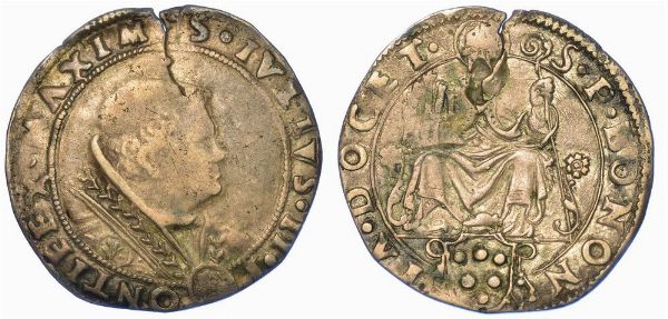 BOLOGNA. GIULIO II, 1503-1513. Giulio.  - Asta Numismatica - Associazione Nazionale - Case d'Asta italiane