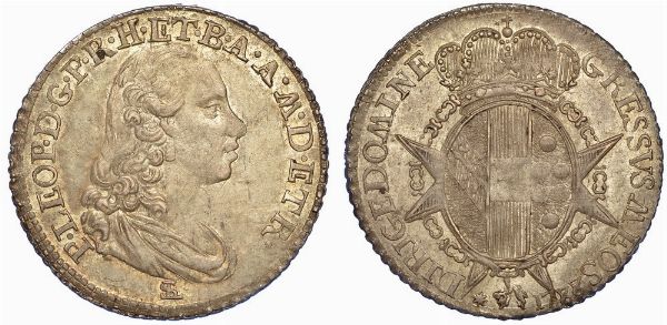 FIRENZE. PIETRO LEOPOLDO DI LORENA , 1765-1790. Paolo 1788.  - Asta Numismatica - Associazione Nazionale - Case d'Asta italiane