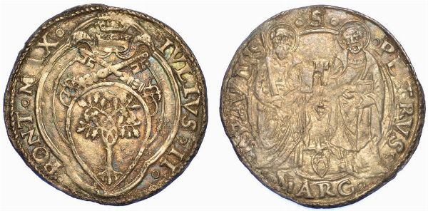 ANCONA. GIULIO II, 1503-1513. Giulio.  - Asta Numismatica - Associazione Nazionale - Case d'Asta italiane