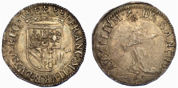 URBINO. FRANCESCO II MARIA DELLA ROVERE, 1574-1624. Paolo.  - Asta Numismatica - Associazione Nazionale - Case d'Asta italiane