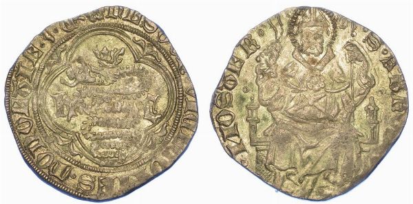 MONZA. ESTORE VISCONTI, 1407-1413. Grosso s.d.  - Asta Numismatica - Associazione Nazionale - Case d'Asta italiane