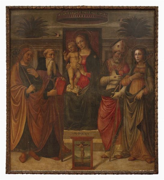 Arcangelo di Jacopo del Sellaio  - Asta Dipinti antichi  - Associazione Nazionale - Case d'Asta italiane