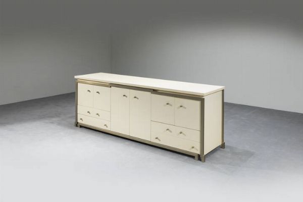 ANTONIO PAVIA : Grande credenza  - Asta Asta di Design - Associazione Nazionale - Case d'Asta italiane