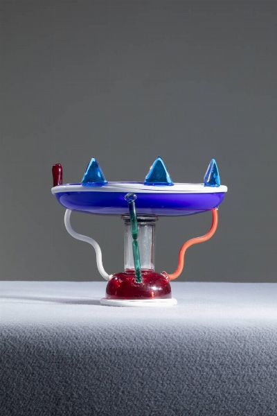 ETTORE SOTTSASS : Portafrutta mod. Sol  - Asta Asta di Design - Associazione Nazionale - Case d'Asta italiane